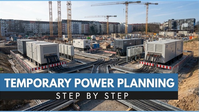 Construction Site Temporary Power Planning: A Simple Step-by-Step Guide